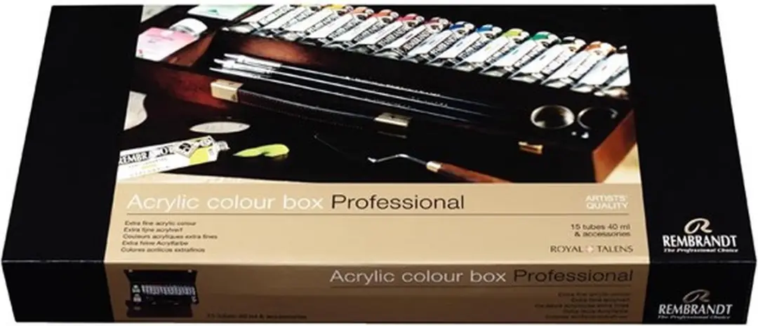 Rembrandt Professional Acrylverf 15x40ml - Verschillende kleuren