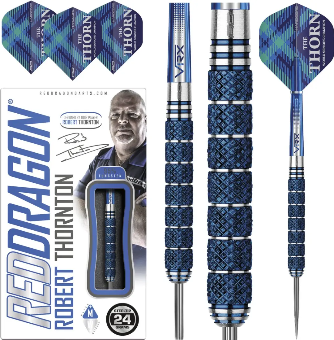 Red Dragon Robert Thornton Seniors World Champion Cobalt SE Dartpijlen - 3 Stuks