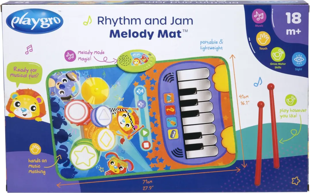 Playgro Rhythm and Jam Pianomat - Multi