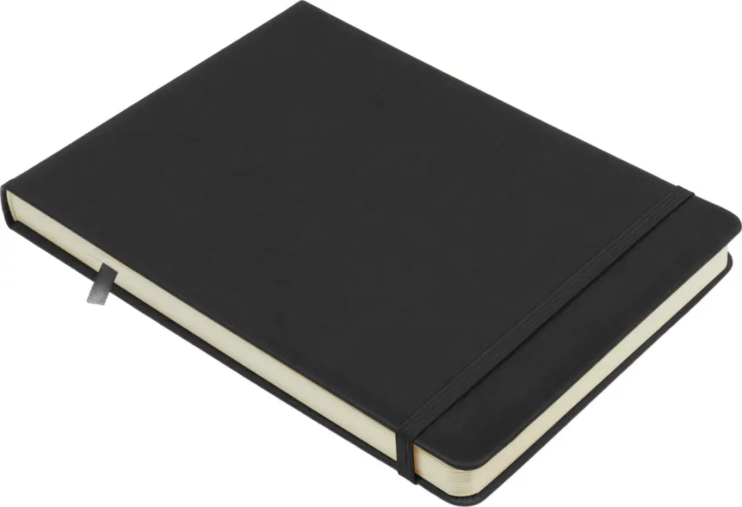 Kangaro K-861230 Schetsboek A5 Landscape - Zwart - PU Hardcover