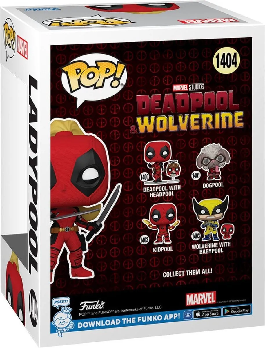 Funko Pop! Marvel Deadpool & Wolverine Ladypool #1404 - Multi