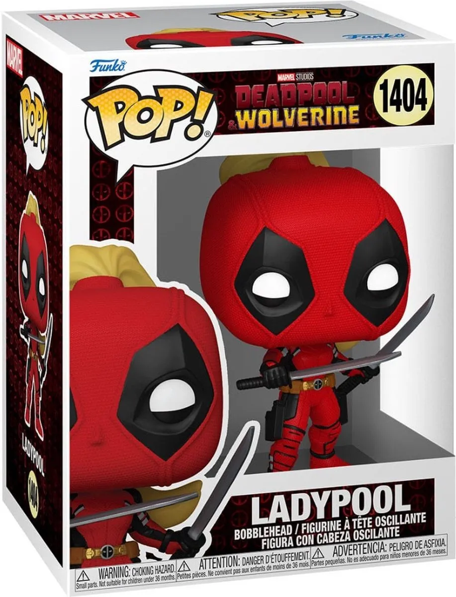 Funko Pop! Marvel Deadpool & Wolverine Ladypool #1404 - Multi