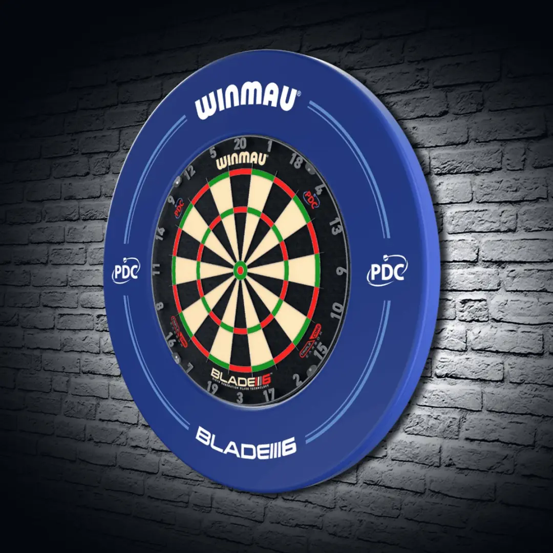 Winmau PDC Dart Surround - Blauw - afbeelding 6 van 6