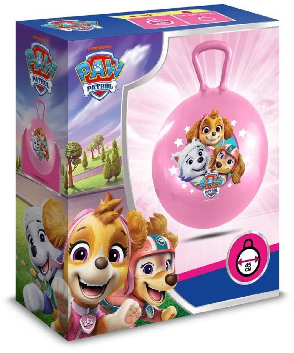 PAW Patrol Hopper Ball 45cm Roze