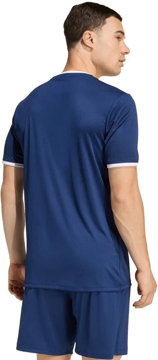 Adidas Entrada 26 Shirt Heren XS - Donkerblauw/Wit