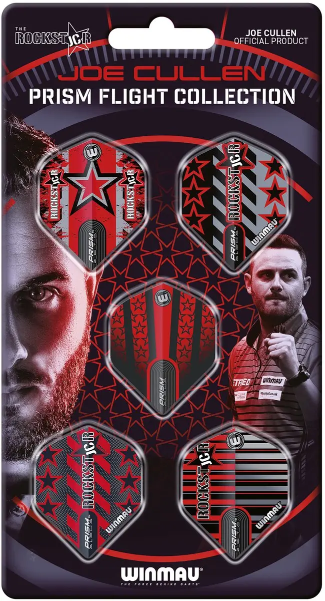 Winmau Joe Cullen Prism Flight Collection Dart Flights