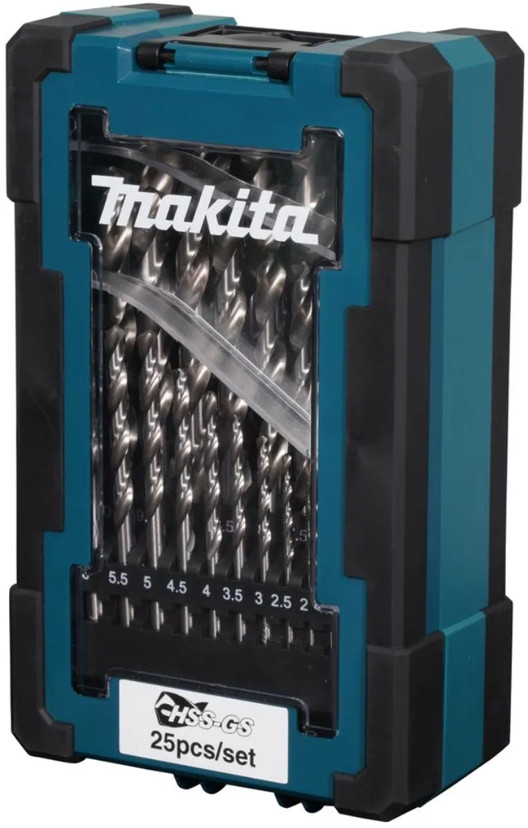 Makita HSS-GS Metaalboren Set 25-delig