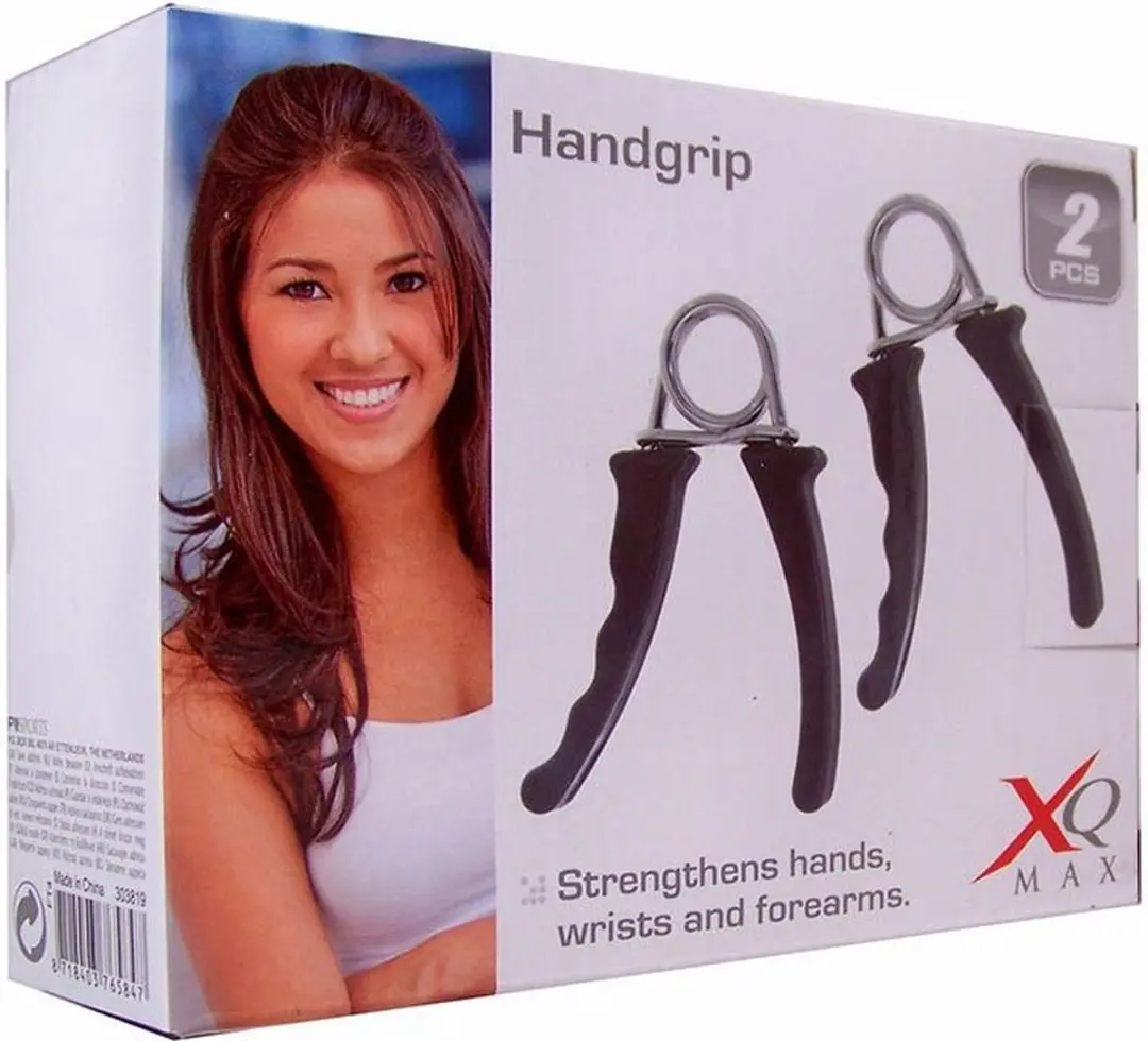 XQMax Handgrips Plastic - 2 Stuks Zwart