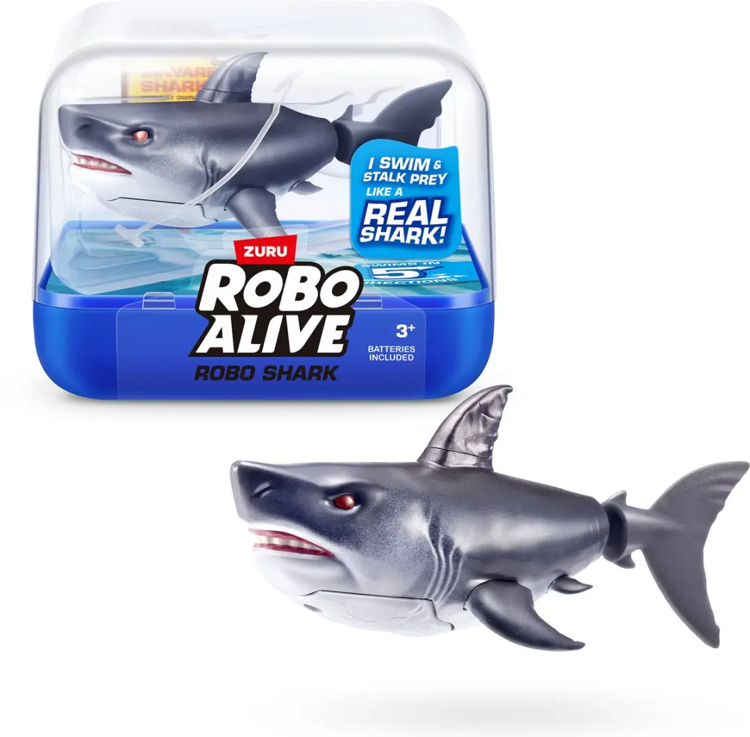 ZURU Robo Alive Interactieve Robothaai - Meerkleurig