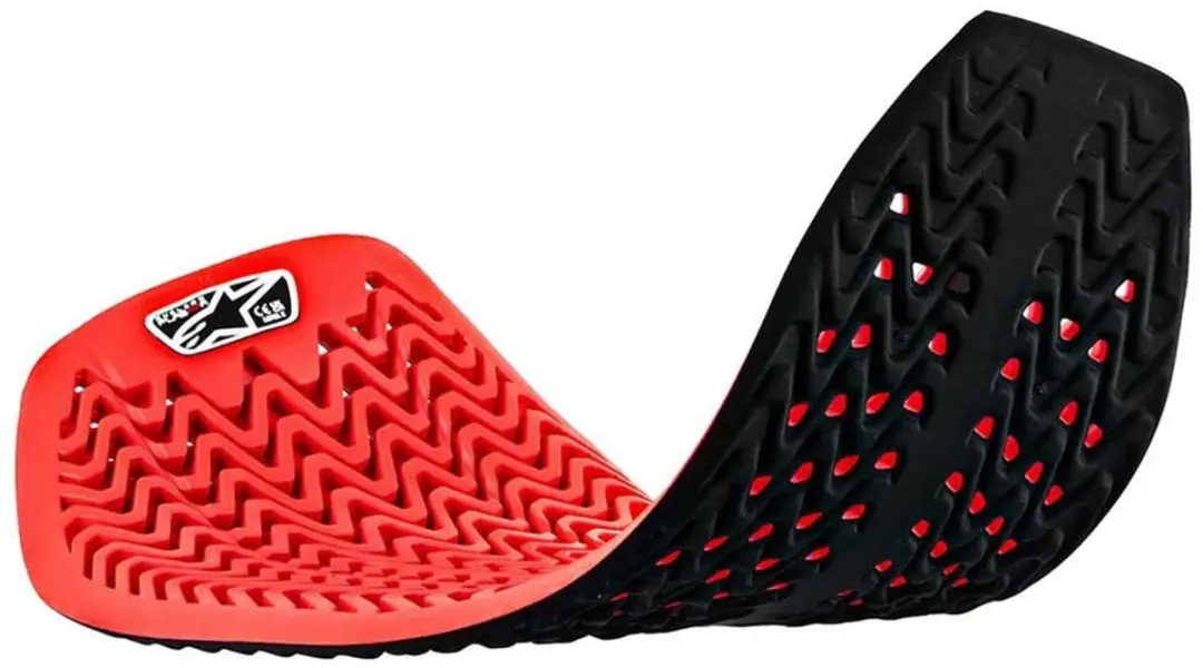 Alpinestars Nucleon Plasma Rugbeschermer - Maat L - Rood/Zwart