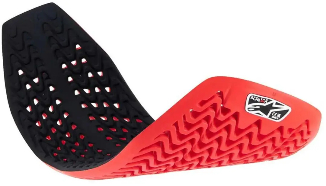 Alpinestars Nucleon Plasma Rugbeschermer - Maat L - Rood/Zwart