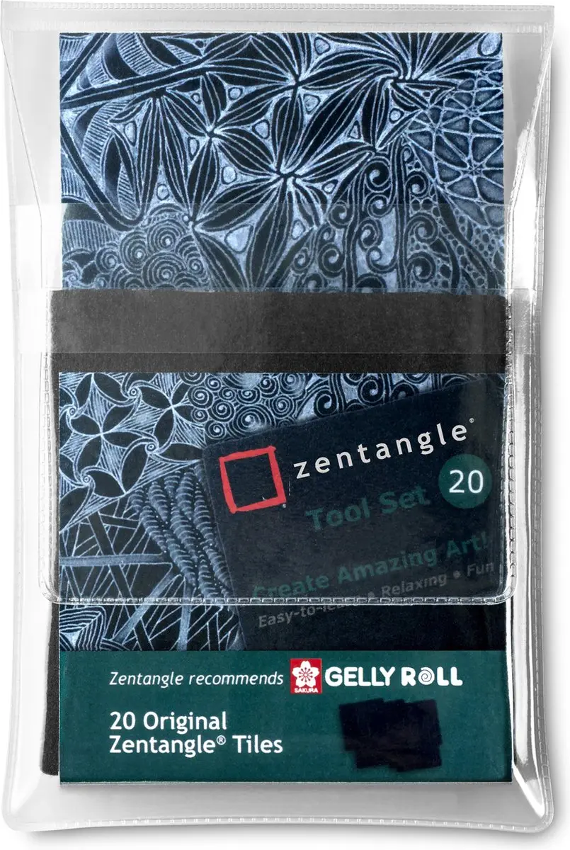 Sakura Zentangle Original Tile Set