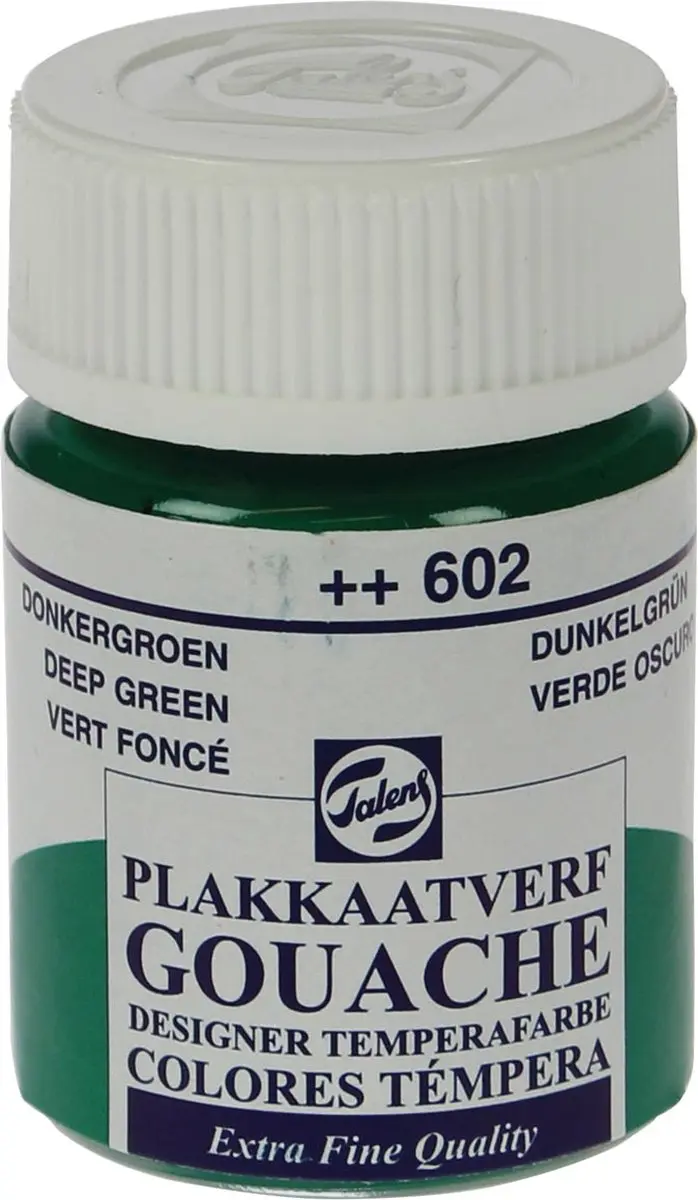 Talens Plakkaatverf Extra Fijn Diepgroen 602 - 16ml
