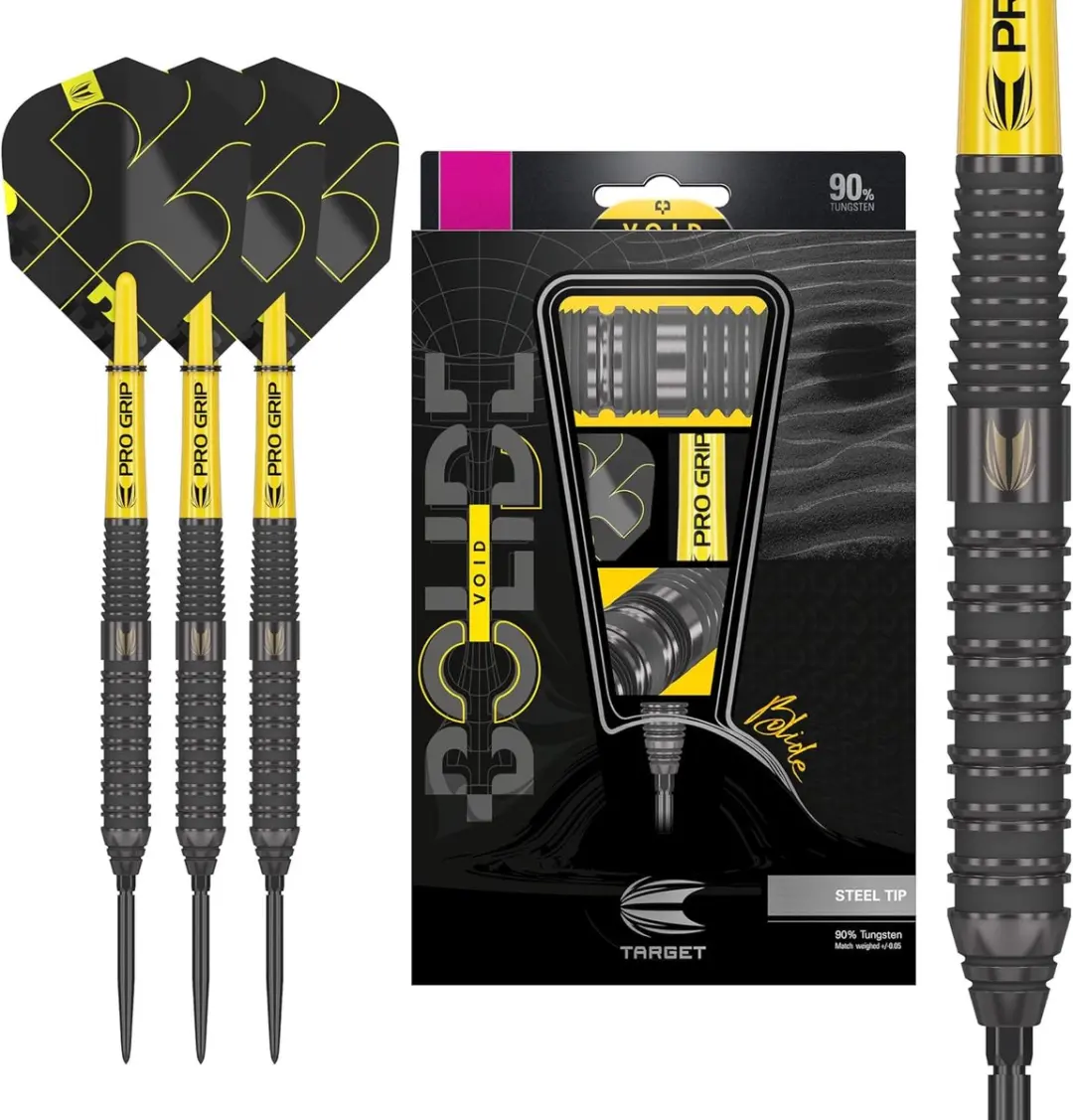 Target Darts Bolide Void Steel Tip - 23g Barrel 02 - 90% Tungsten - 3 Stuks