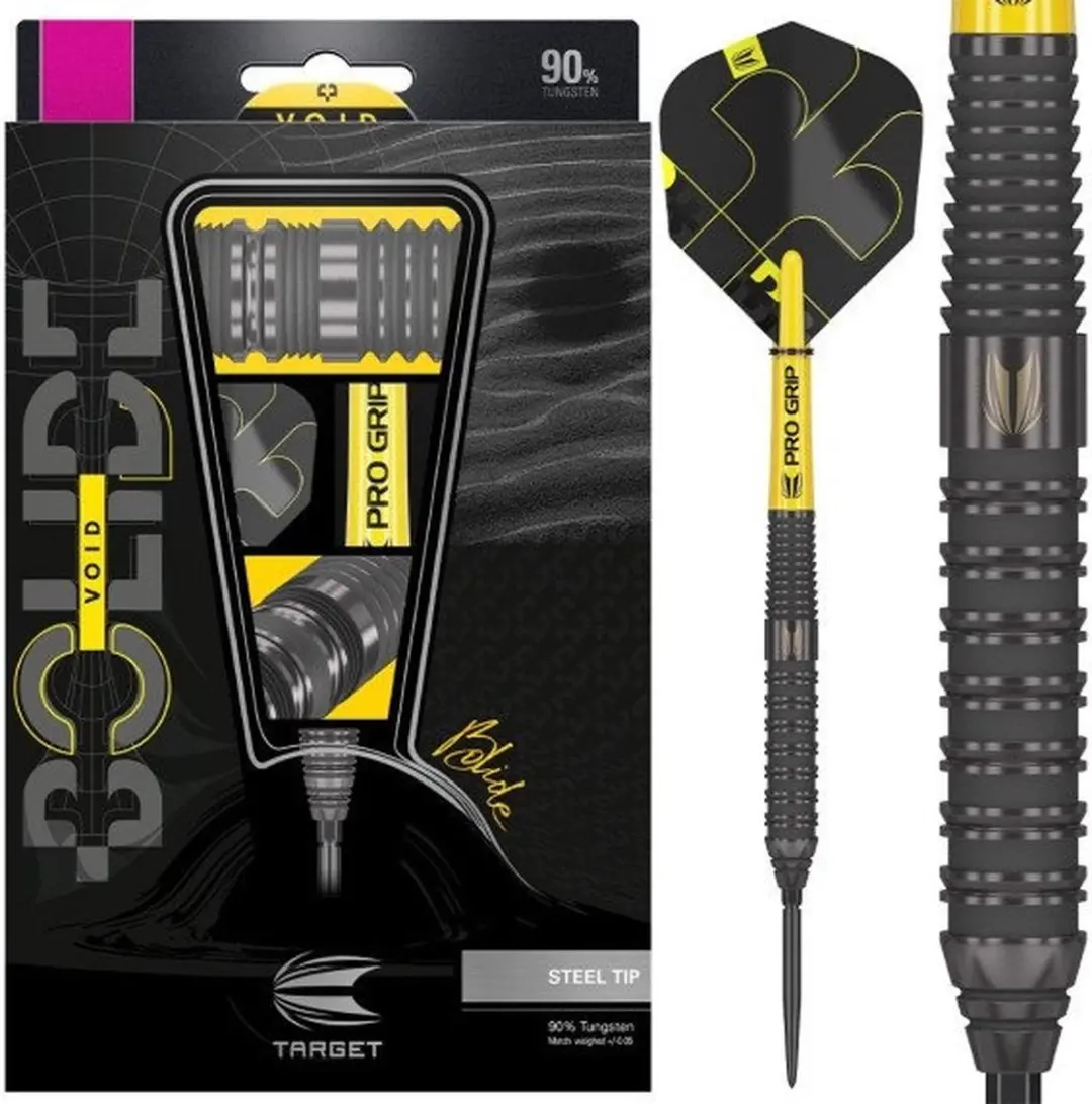 Target Darts Bolide Void Steel Tip - 23g Barrel 02 - 90% Tungsten - 3 Stuks