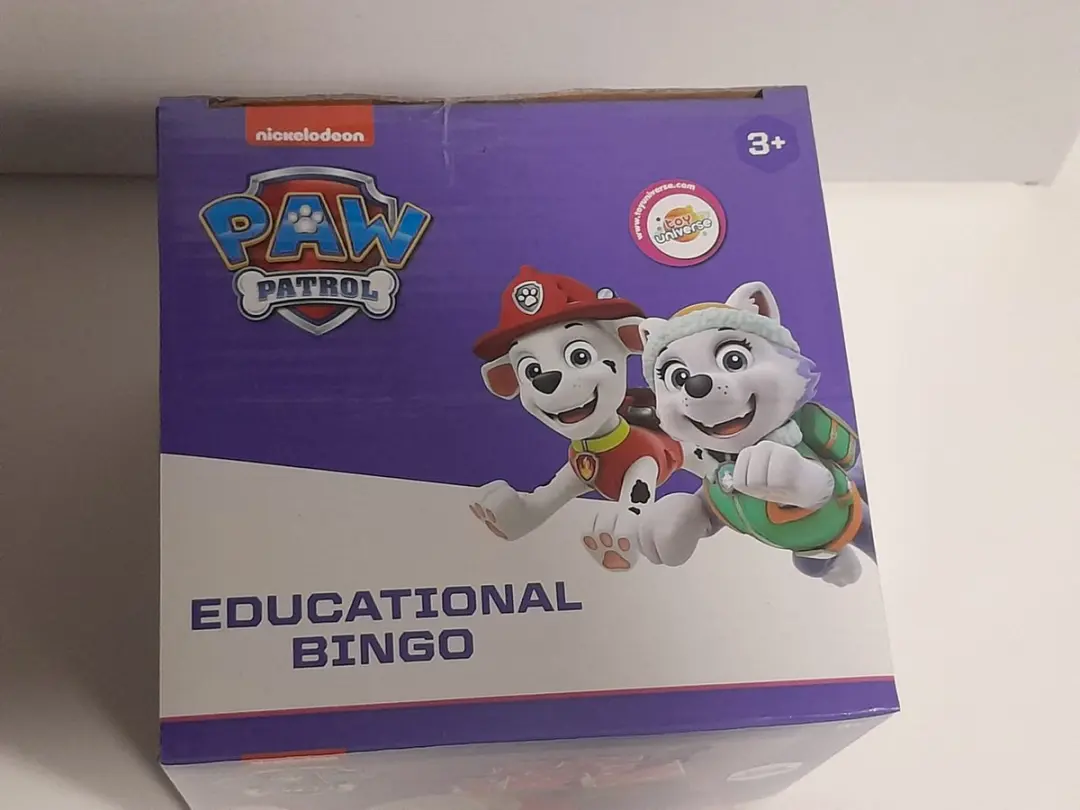 PAW Patrol Educatieve Bingo - 100 Kaartjes - Blauw