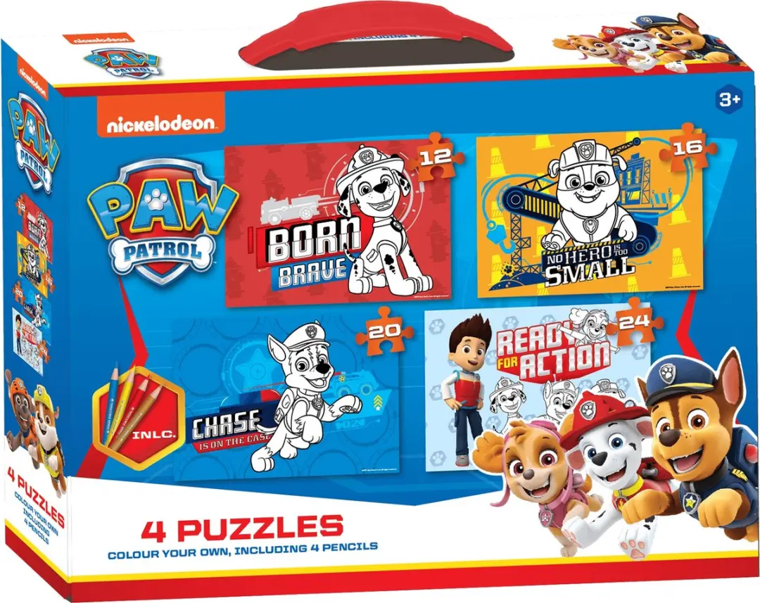 PAW Patrol 4-in-1 Puzzel PW01015