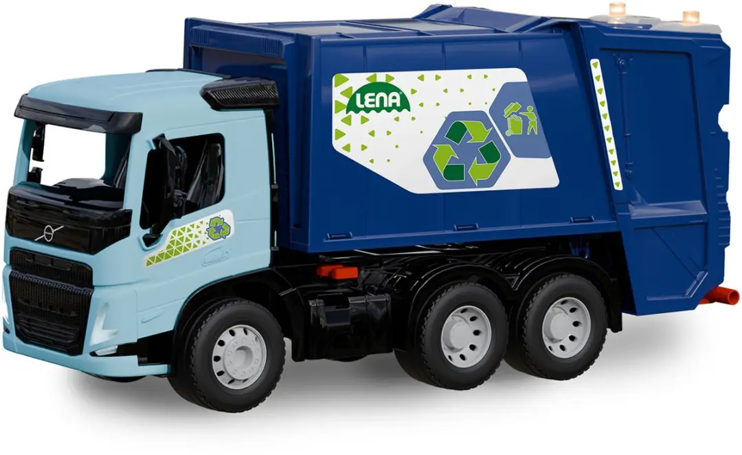 Lena Volvo FMX Vuilniswagen Speelgoedauto 52cm