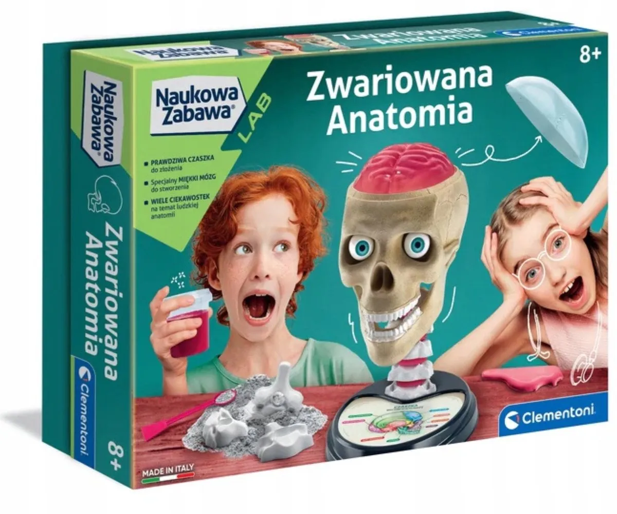 Clementoni Zwariowana Anatomie Experimenteerkit