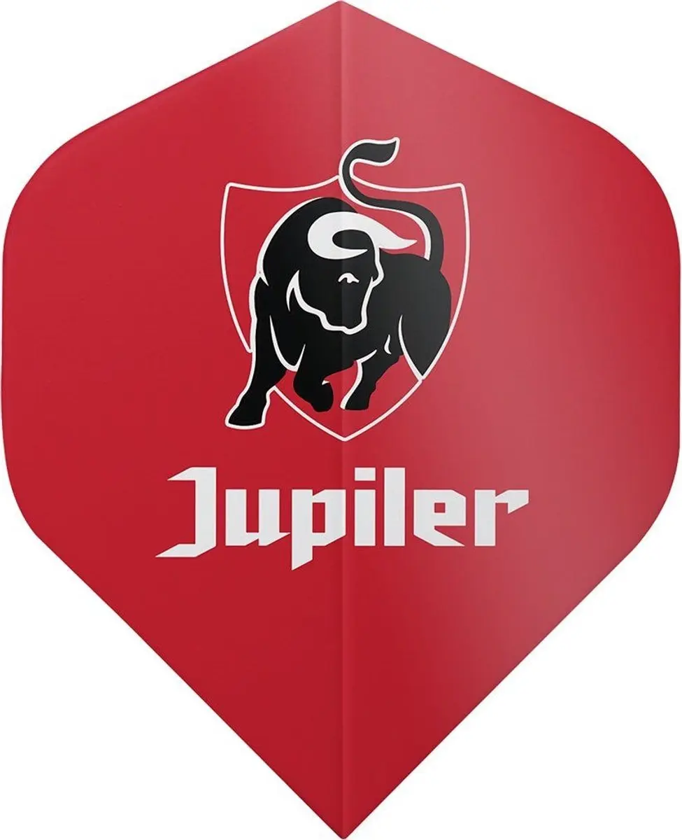 Bull's Jupiler Std. Red Dart Flights
