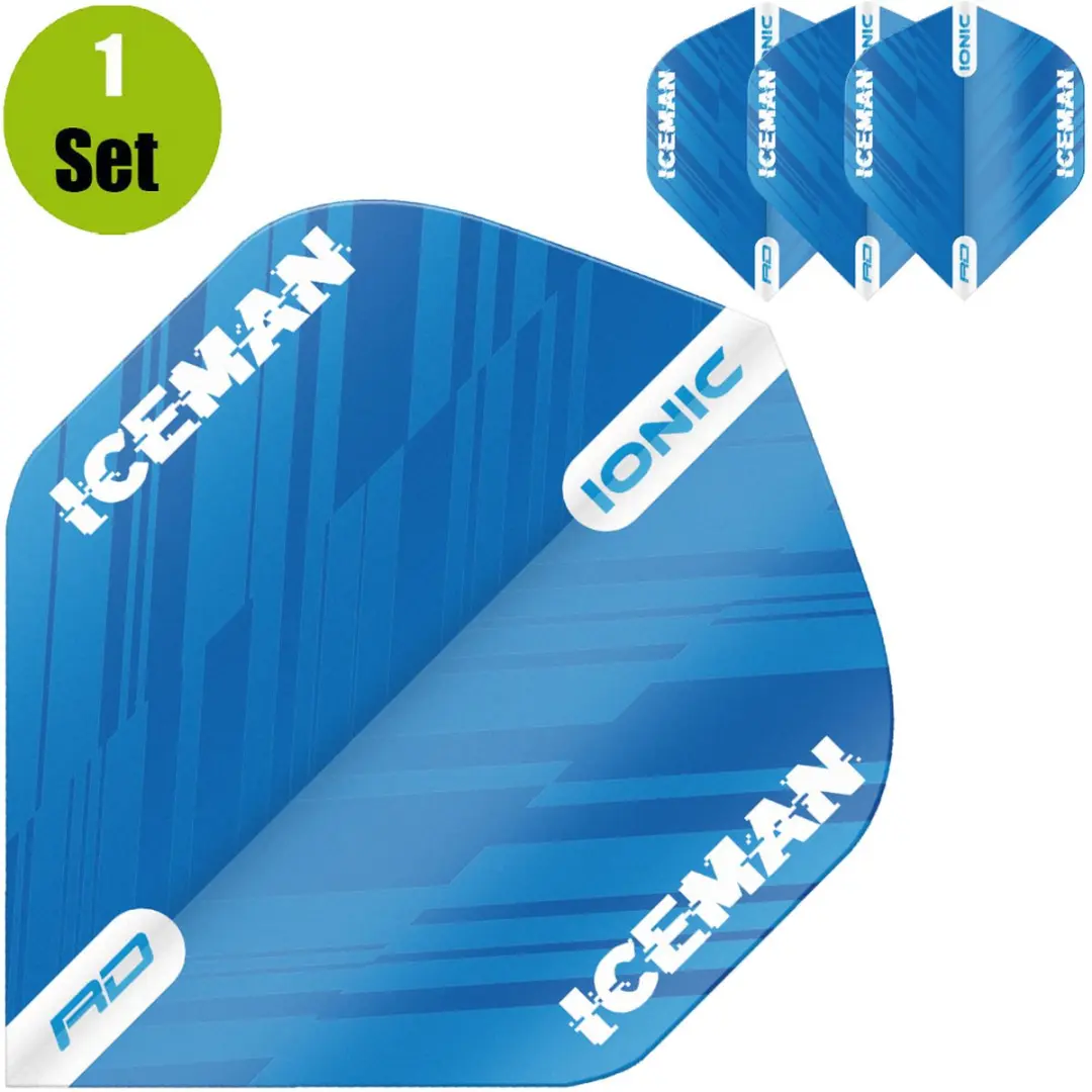 Red Dragon Gerwyn Price Dart Flights TF6523 - Blauw