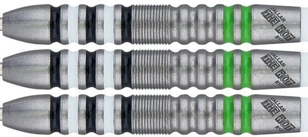Unicorn Callan Rydz 80% Dartpijlen - 3 Stuks - Zilver