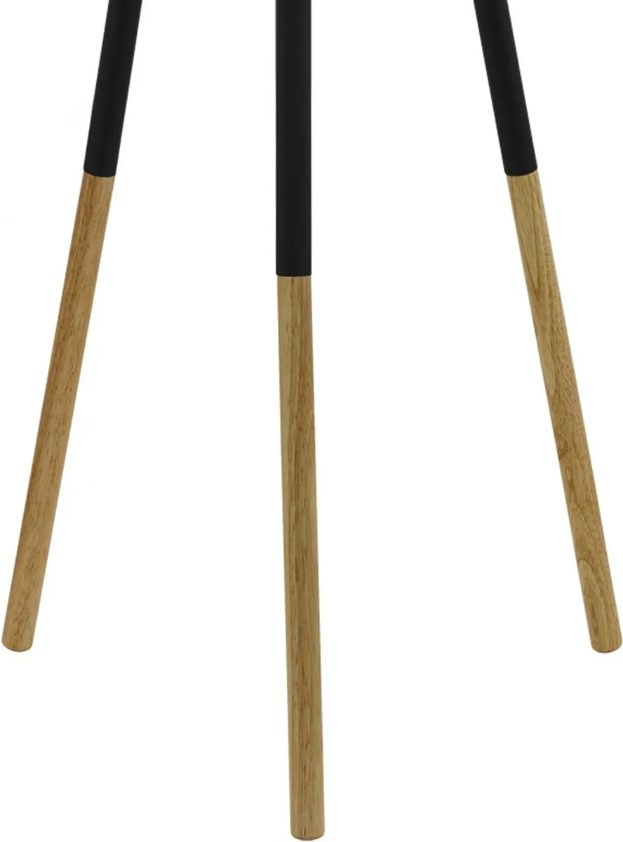 Eglo Bidford Vloerlamp E27 - Bruin