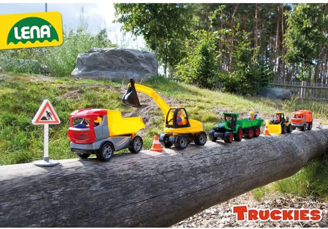Lena Tractor Truckies 17cm SM01624 - Multicolor