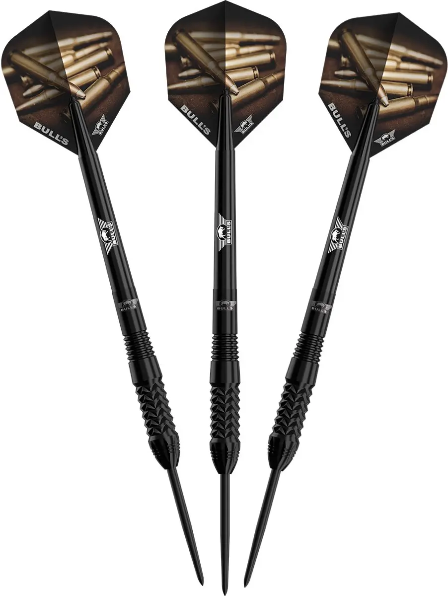 Bull's Caliber Black Dartpijlen 24g