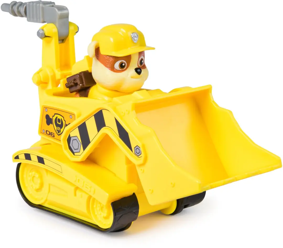 PAW Patrol Rubble Bulldozer Speelgoedauto - 68% Gerecycled Plastic - MPN 6069057