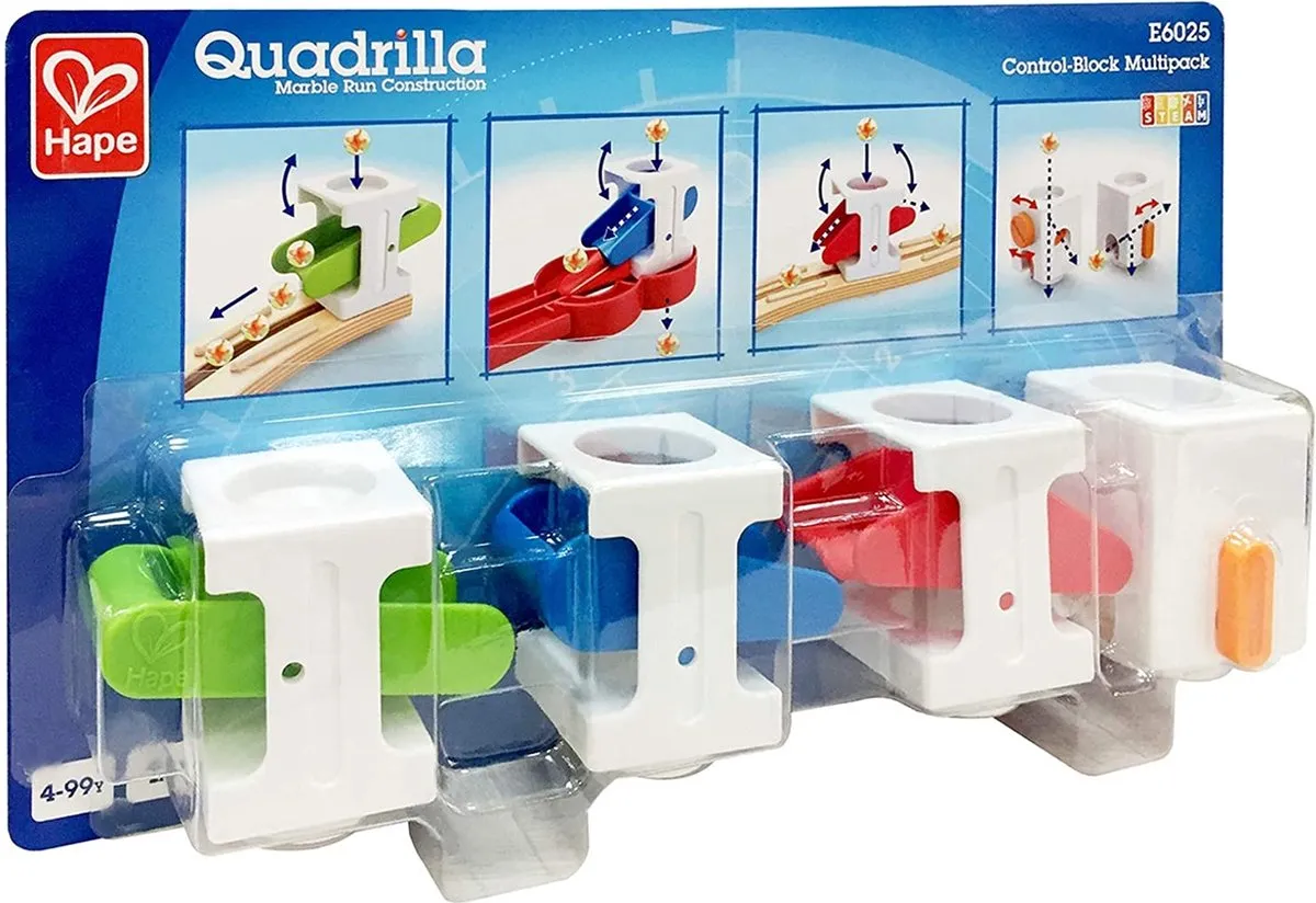 Hape Controle-Blok Multipack E6025 - Veelkleurig