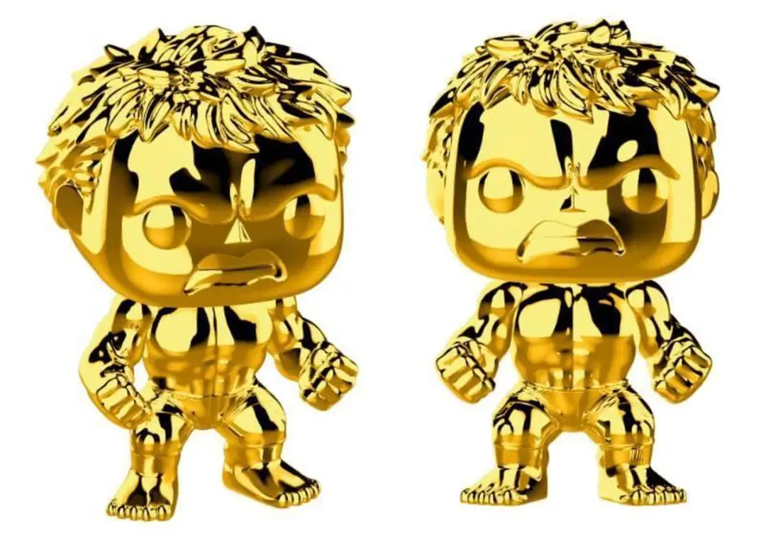Funko Pop! Marvel Studios 10th Anniversary Hulk Chrome FUN33517
