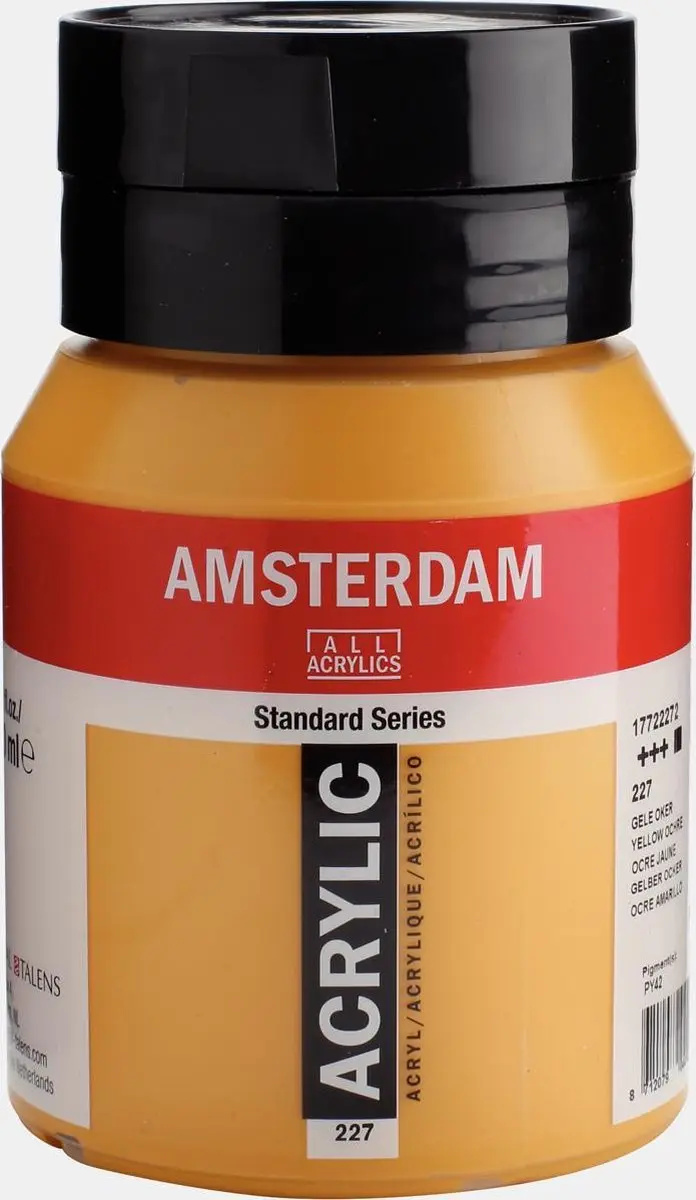 Amsterdam Standard Acrylverf 500ml - Gele Oker