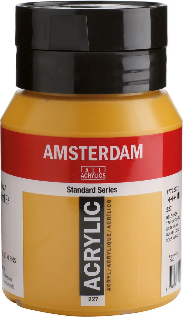 Amsterdam Standard Acrylverf 500ml - Gele Oker