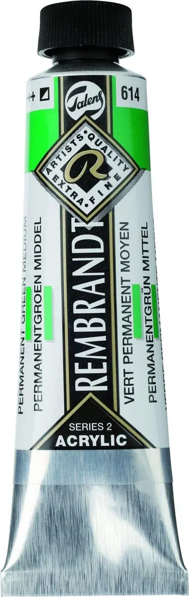 Rembrandt Acryl Verf Perm. Green Medium 614