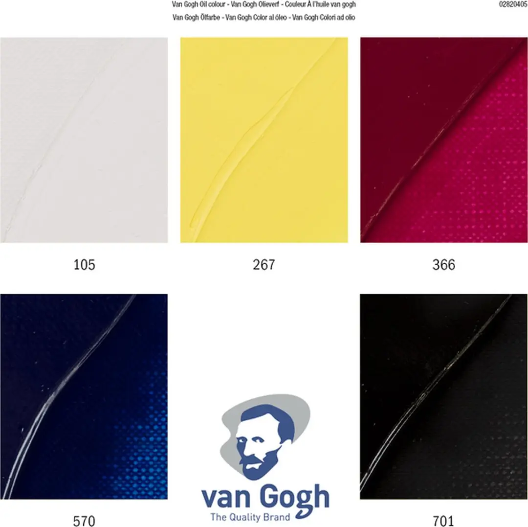 Van Gogh Olieverf Primaire Mengset - 200ml - Assorti