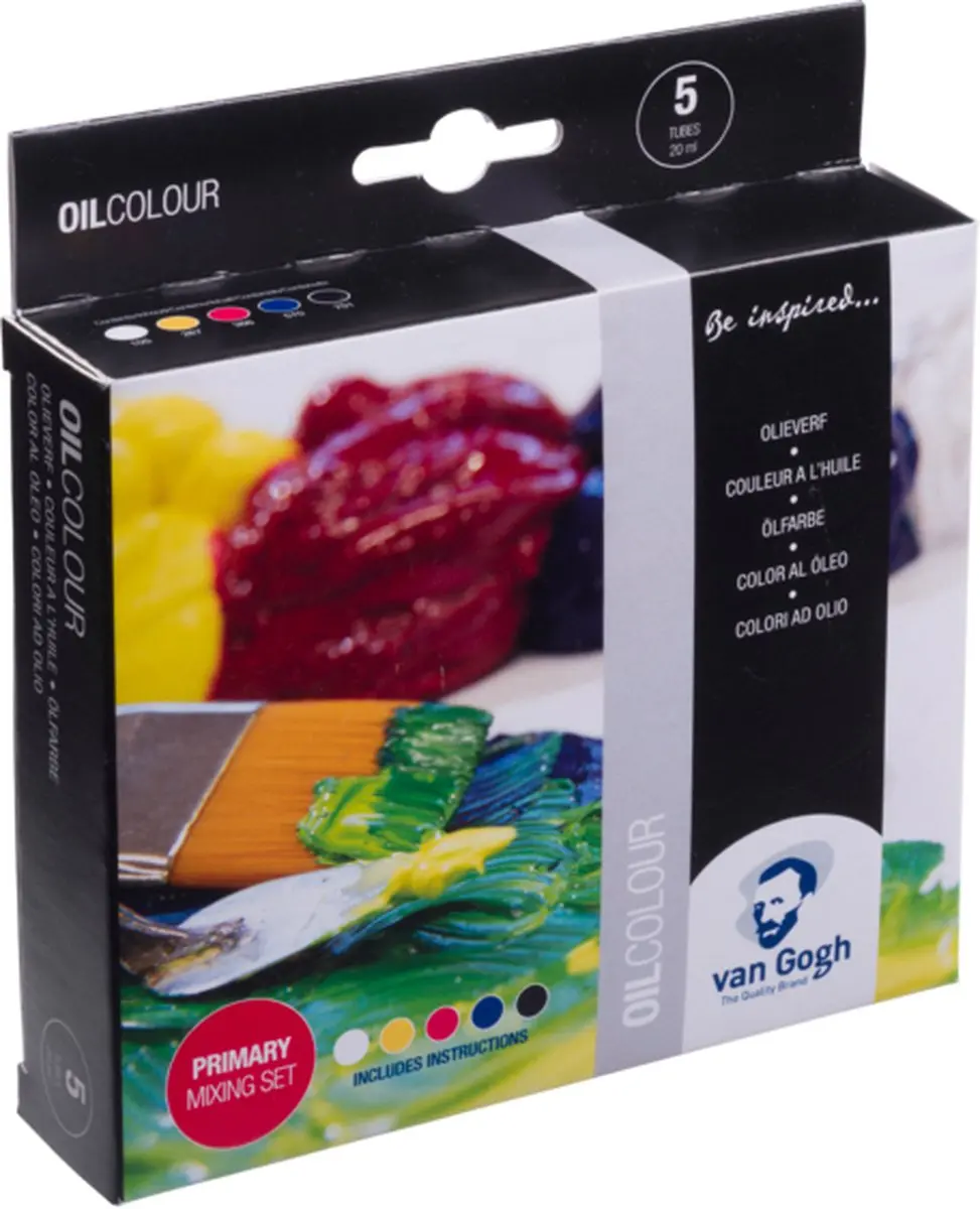 Van Gogh Olieverf Primaire Mengset - 200ml - Assorti