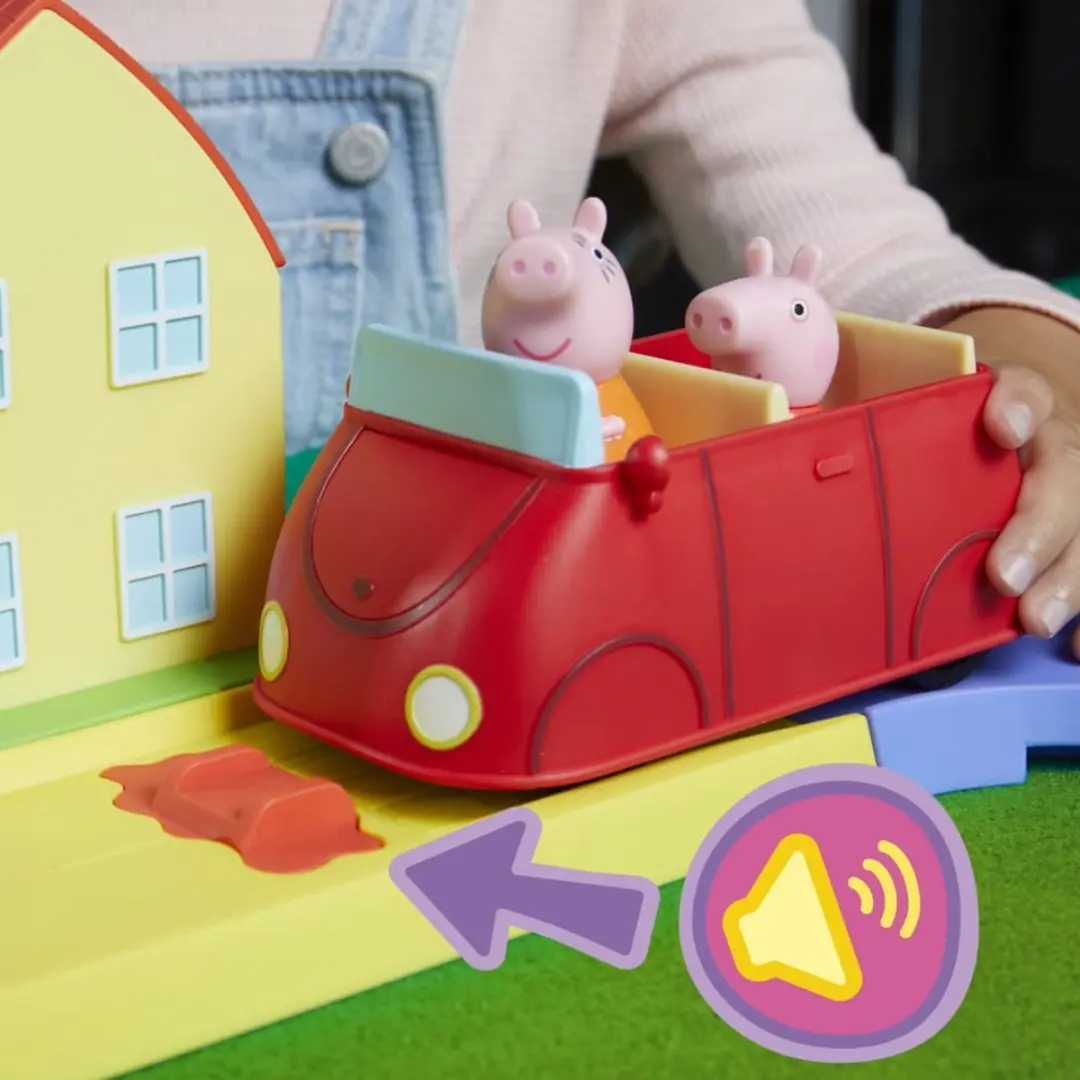 Peppa Pig Peppa's Stad Speelfiguur F4822 - Multikleur