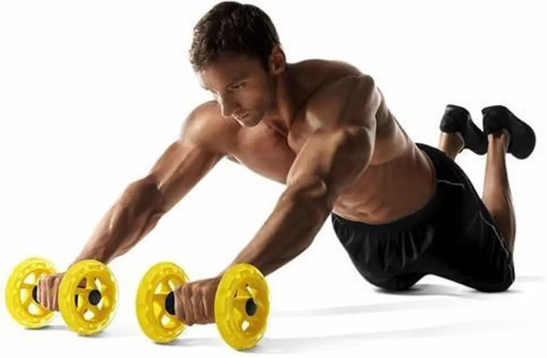 Sklz Core Wheels Dynamische Buikspiertrainer - Geel