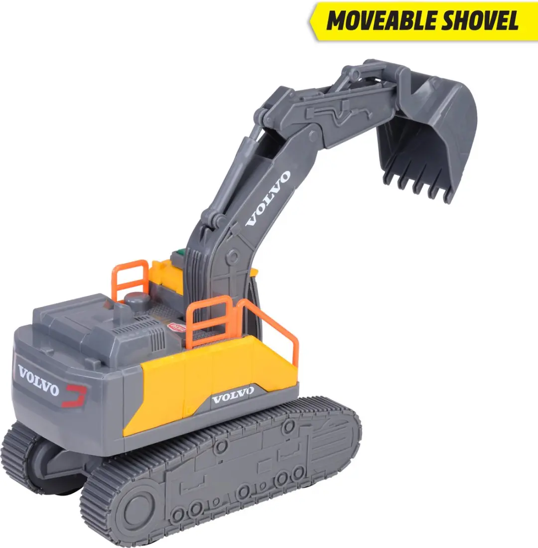 Dickie Toys Volvo Graafmachine 23cm - Licht & Geluid