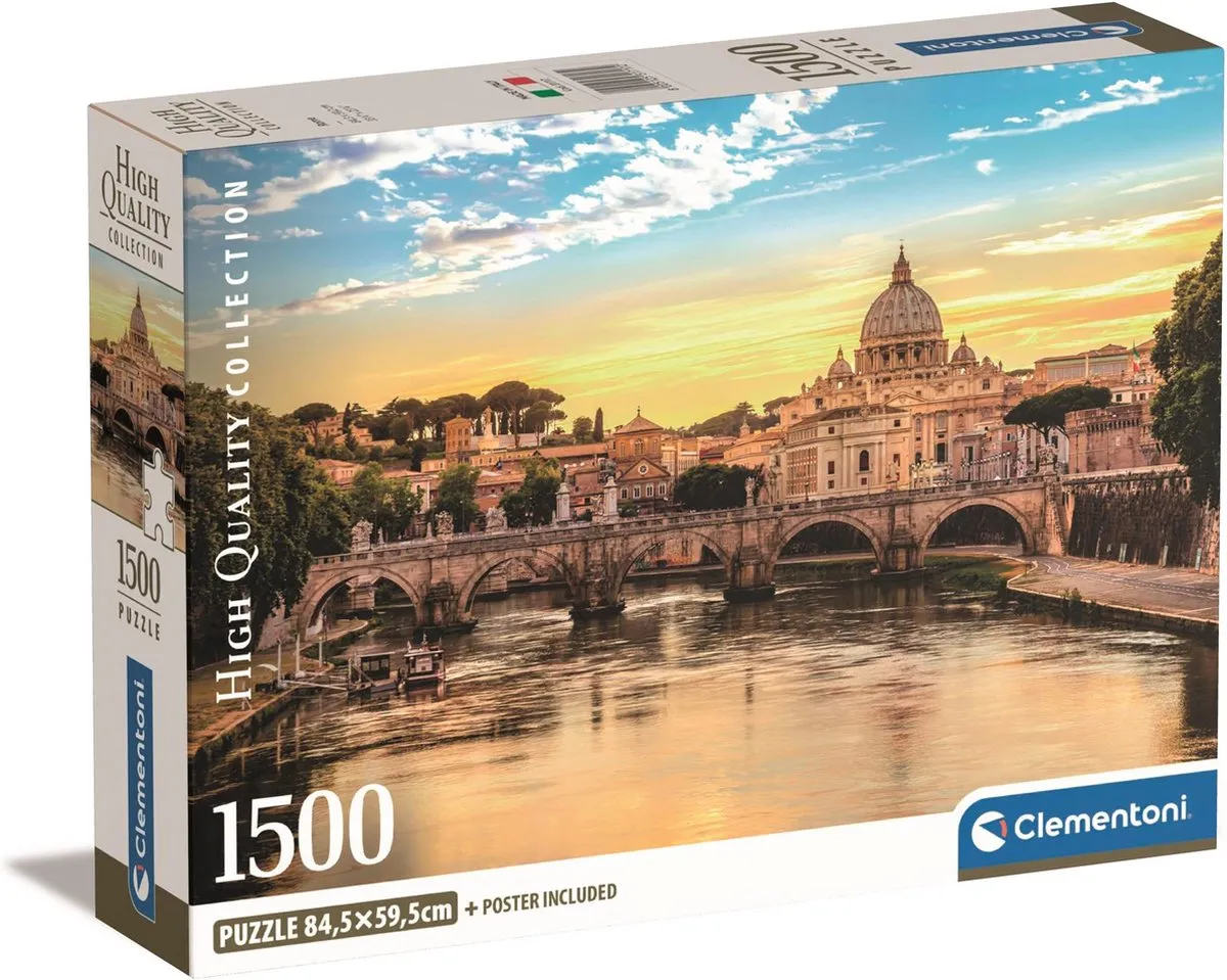 Clementoni Rome Puzzel 1500 Stuks