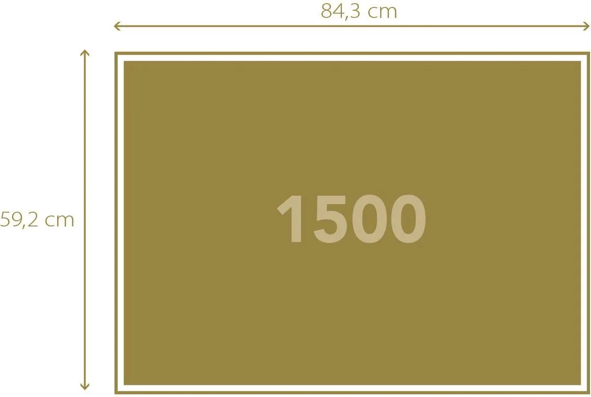 Clementoni Rome Puzzel 1500 Stuks - High Quality Collection