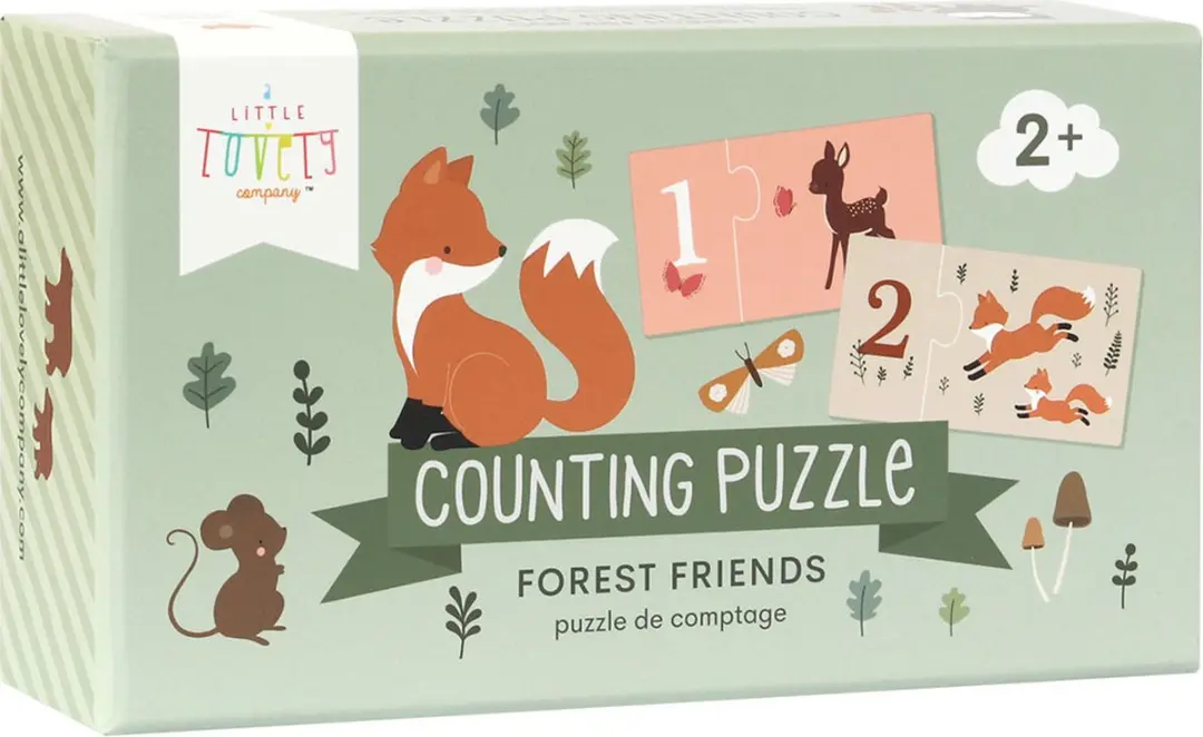 A Little Lovely Company Telpuzzel Bosvriendjes PGCPFF01 - 20 Stuks - Multicolor