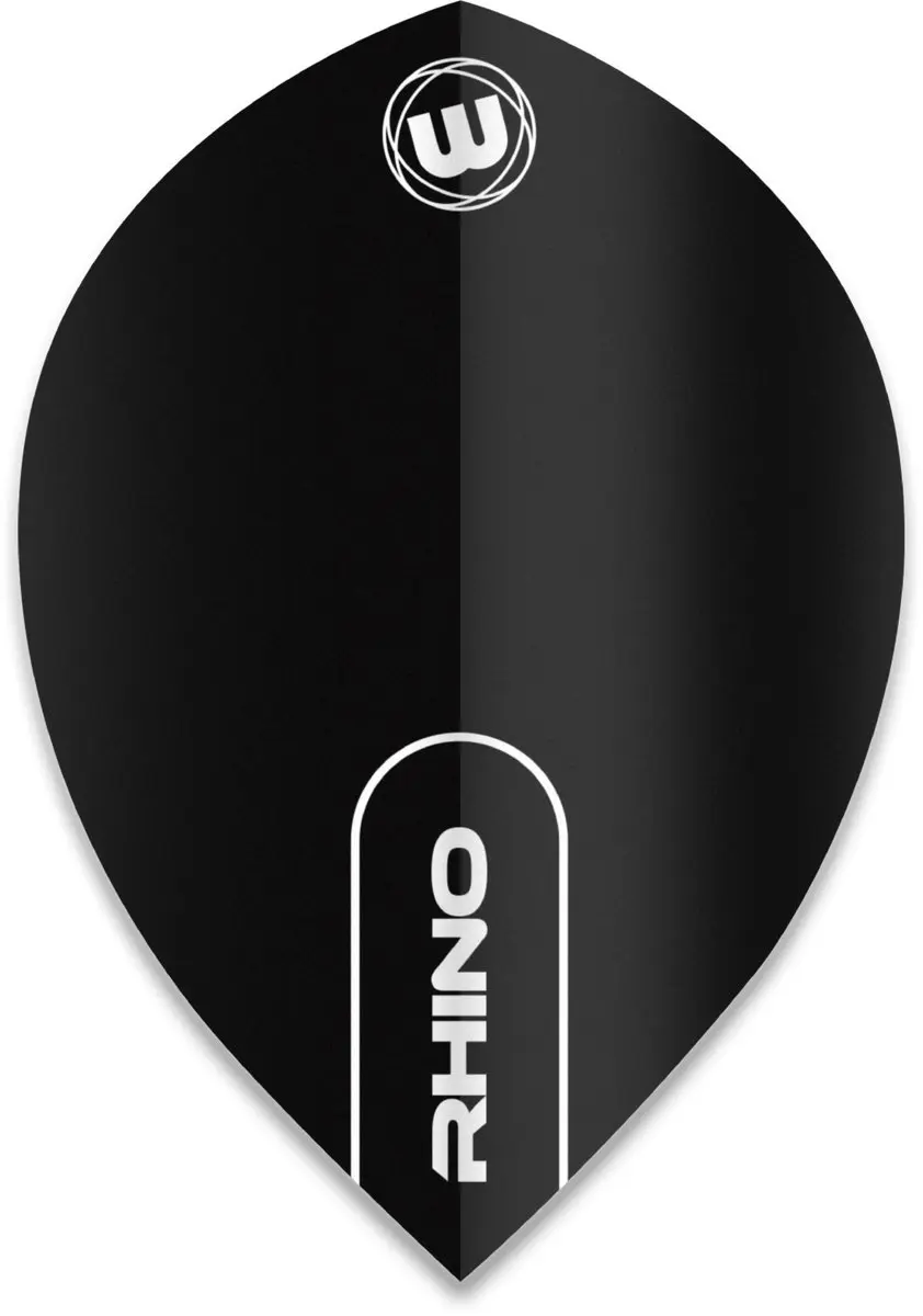 Winmau Rhino Pear Black Dart Flights