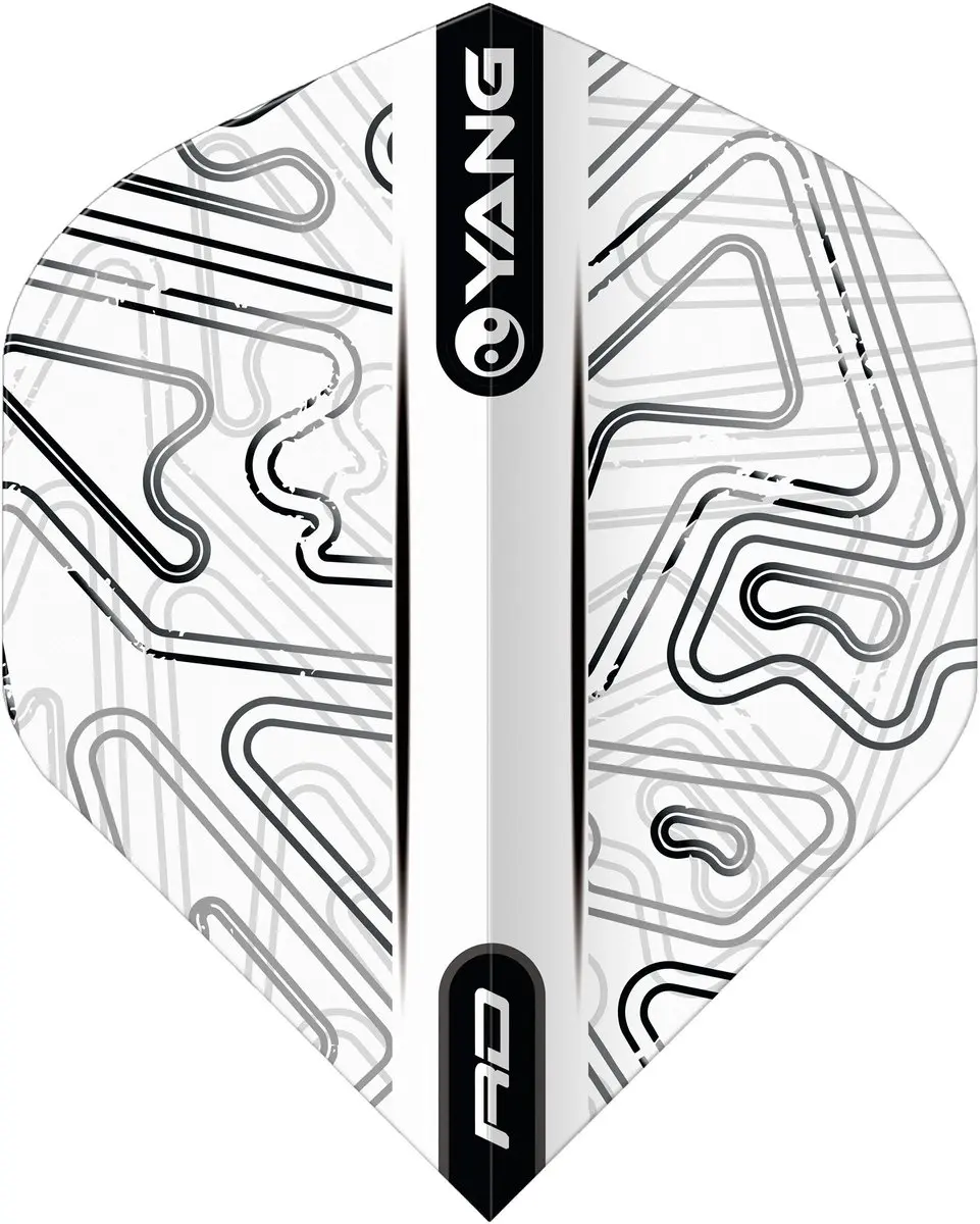 Red Dragon Yin Yang Dart Flights TF6974 - 3 Stuks