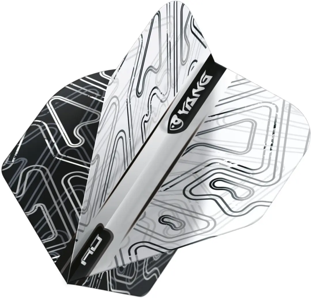 Red Dragon Yin Yang Dart Flights TF6974 - 3 Stuks