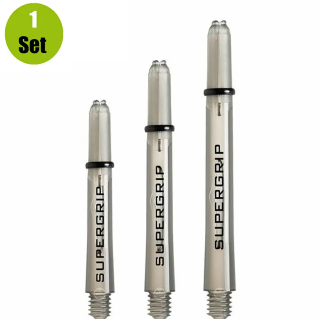 Harrows Supergrip Smokey Black Dart Shafts SH0054 - 3 Stuks