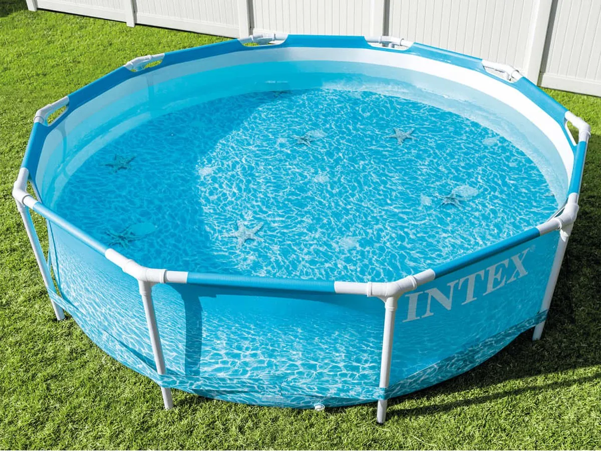 Intex Beachside Frame Zwembad 305cm - Blauw