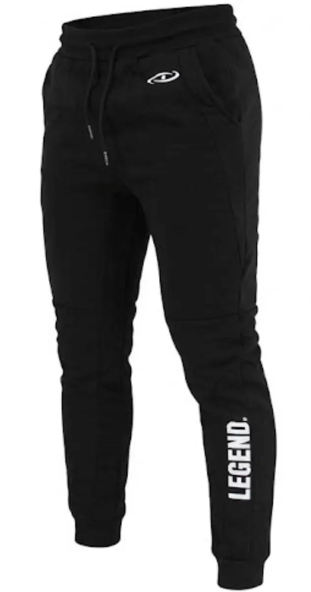 Legend Joggingbroek Zwart Fleece XL