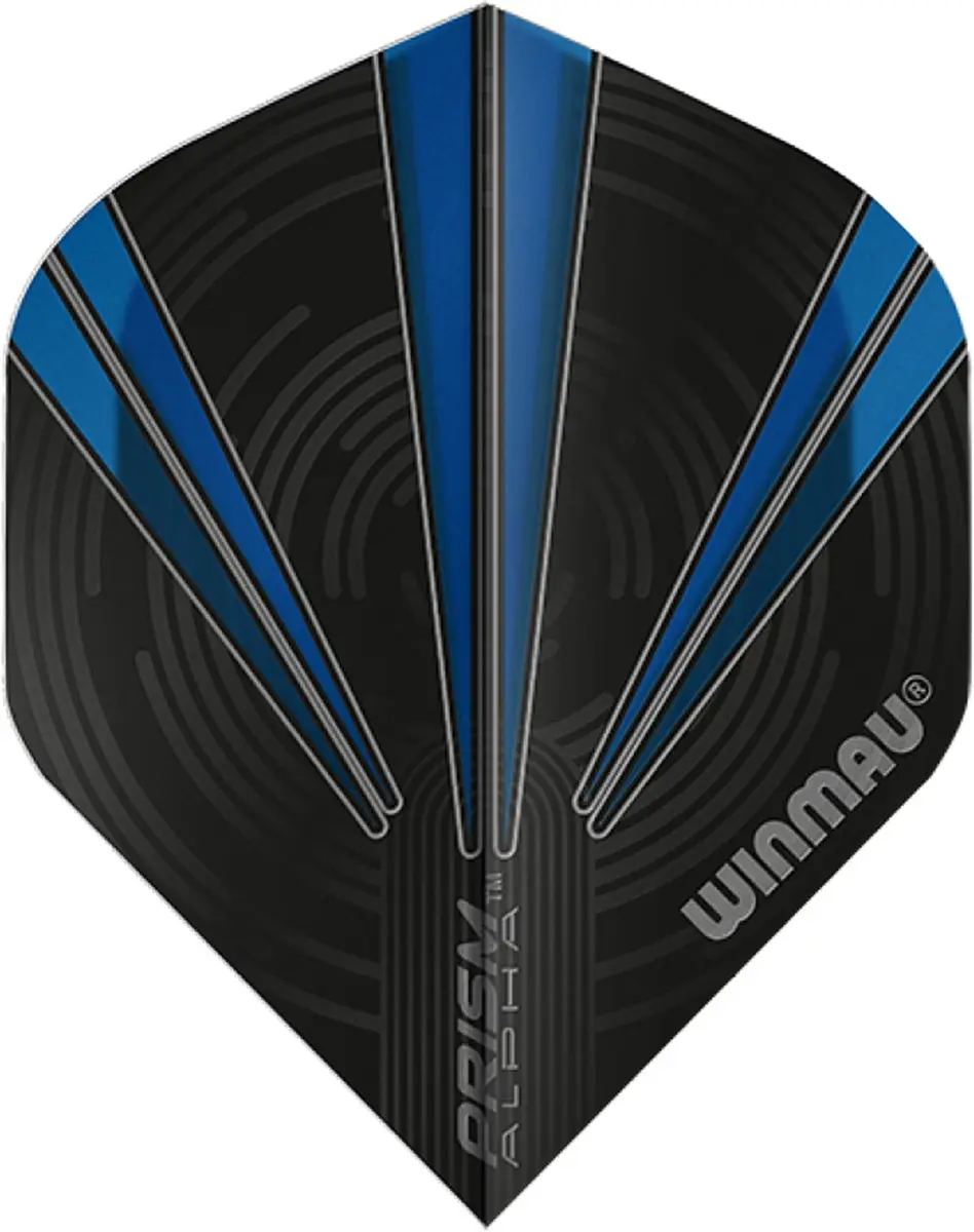 Winmau Neutron Brass Steeltip Darts - 3 Stuks - Zwart
